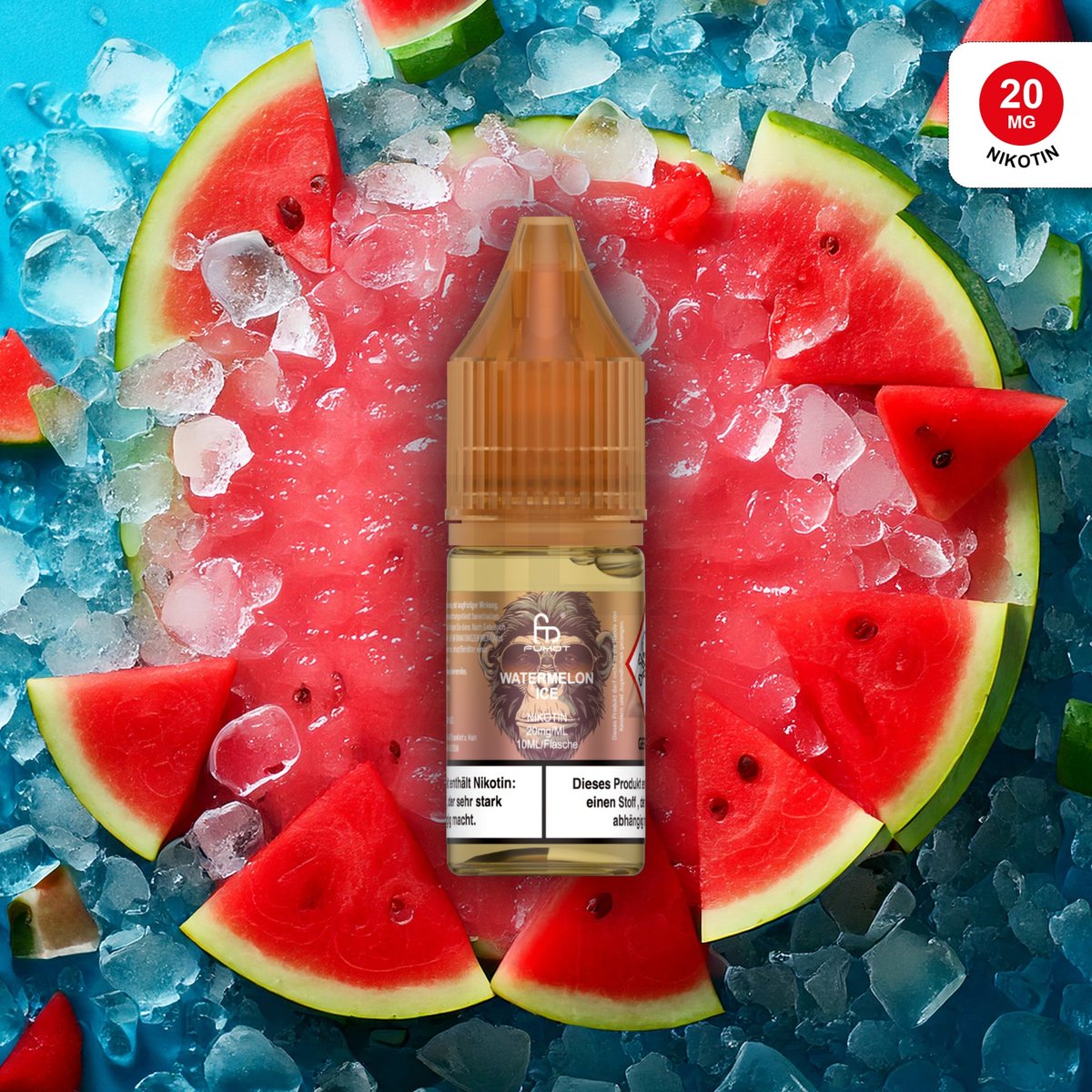 RandM - Tornado - Nikotinsalz-Liquid - 10ml - Watermelon Ice 20mg