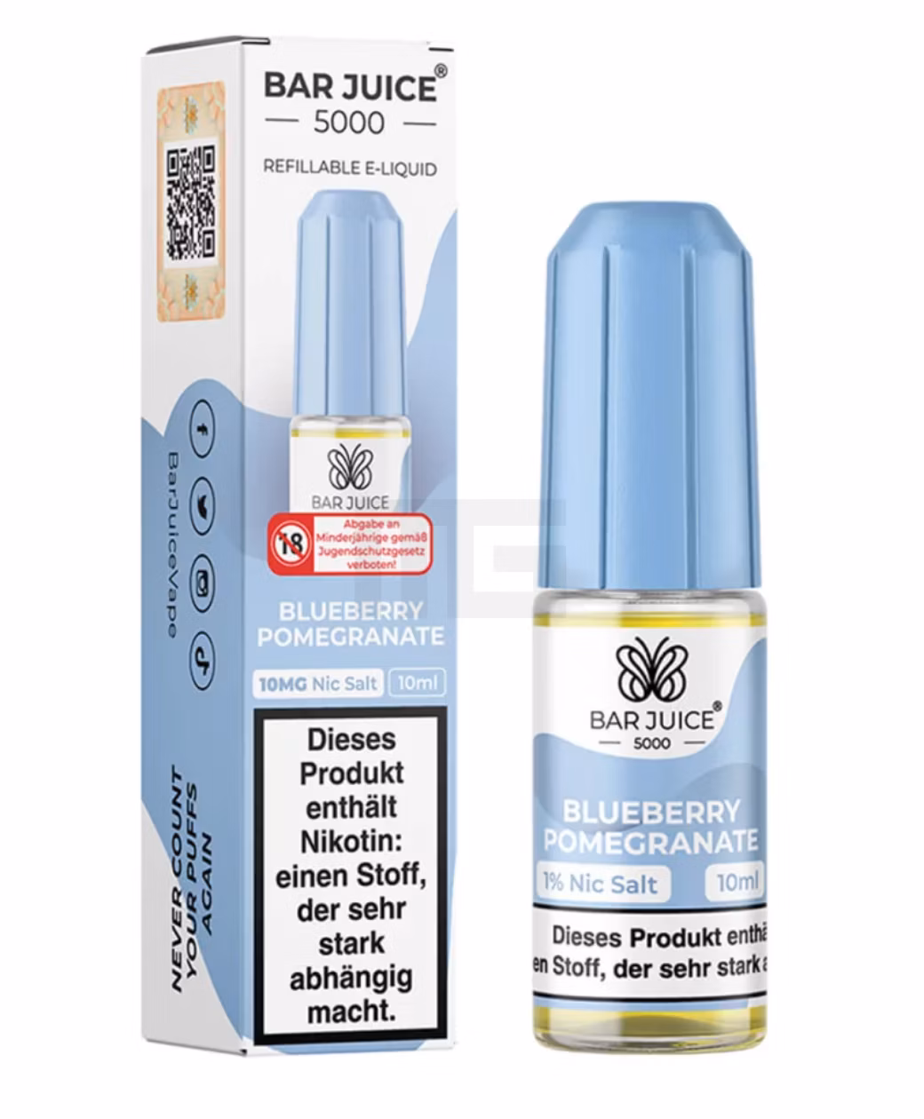 Bar Juice 5000 - Blueberry Pomegranate - 10ml - 10mg