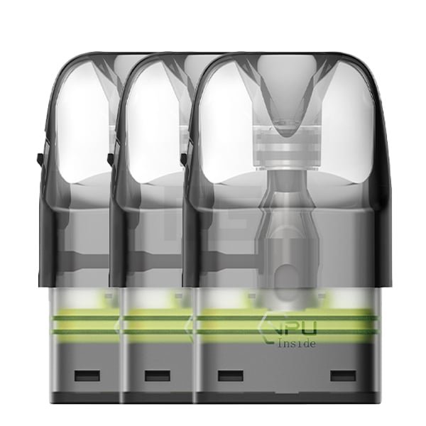 GeekVape - Q - Pod Tank Verdampfer - 0.8 Ohm Mesh-Coil - 3ml - 3er Paket