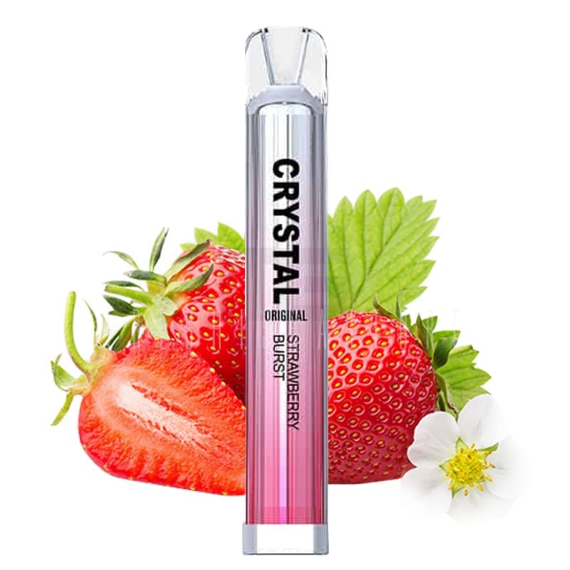 crystal-bar-ske-einweg-ezigarette-strawberry-burst Einweg E-Zigaretten Bundle - Strawberry - 5x Sorten
