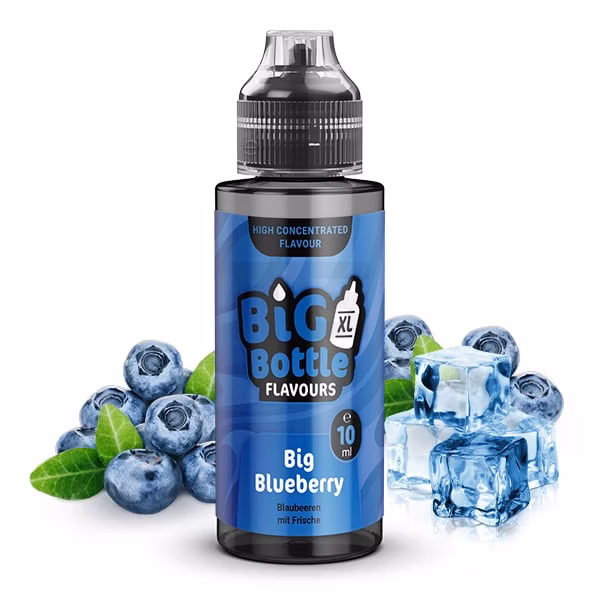 Big Bottle - Aroma - 10ml - Big Blueberry | Inhalt : 10ml | Nikotinstärke : 0mg | Paketgröße : 1er Packung Big Bottle - Aroma - 10ml - Big Blueberry | Inhalt : 10ml | Nikotinstärke : 0mg | Paketgröße : 1er Packung