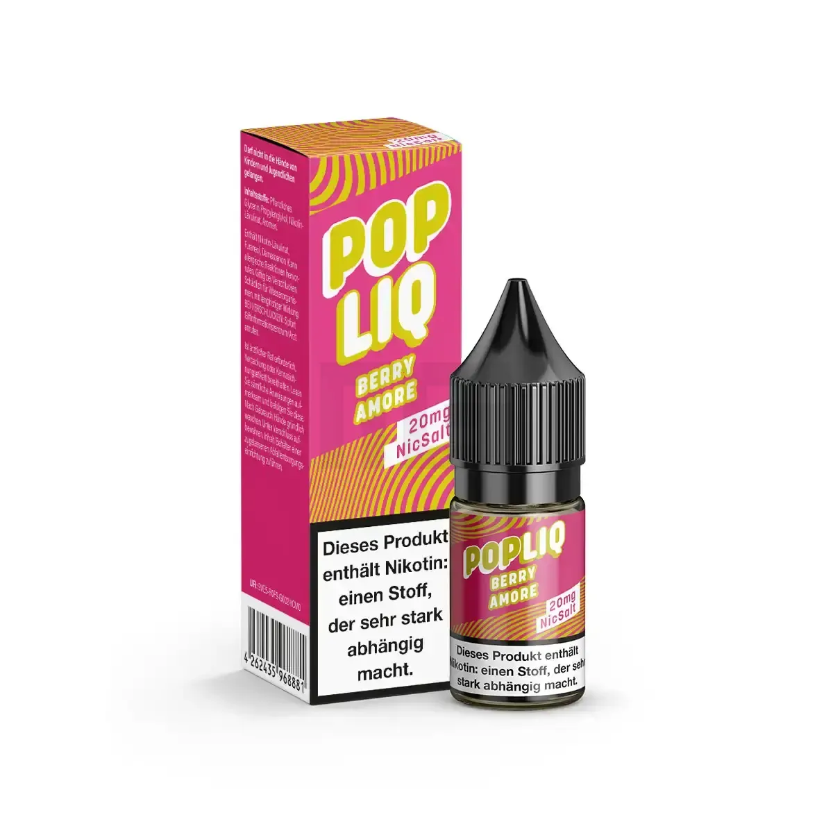 PopLiq Nikotinsalz-Liquid Berry Amore 10ml 20mg PopLiq Nikotinsalz-Liquid Berry Amore 10ml 20mg