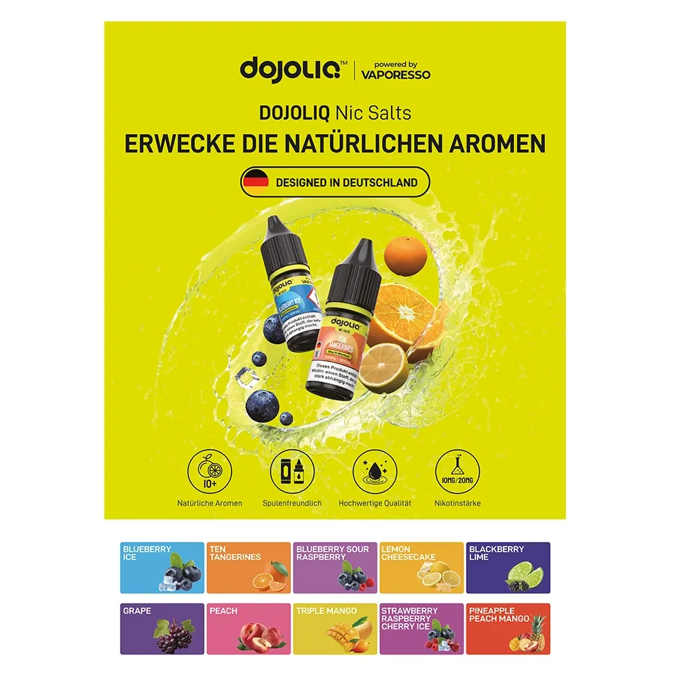 Vaporesso - Dojoliq - A3 Poster - 4/0 farbig