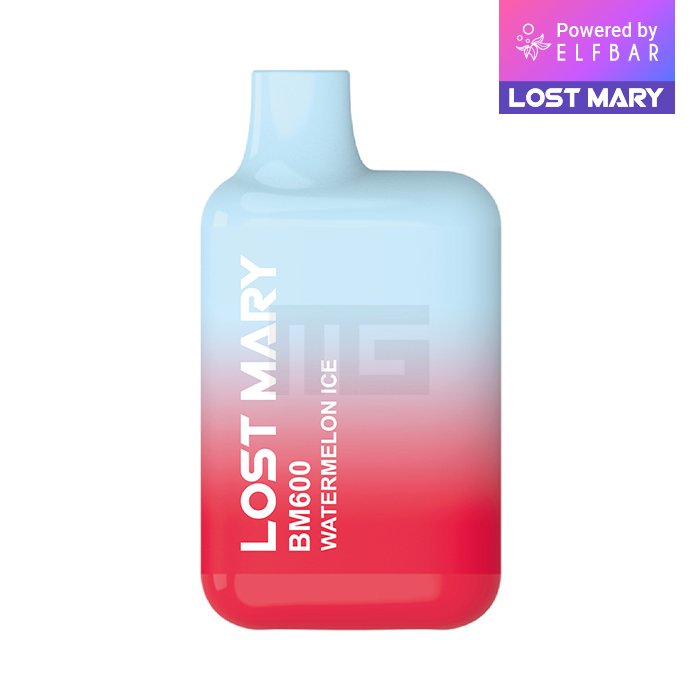 Lost Mary - BM600 - Einweg E-Zigarette - Watermelon Ice - 20mg - 1er Packung Lost Mary - BM600 - Einweg E-Zigarette - Watermelon Ice - 20mg - 1er Packung