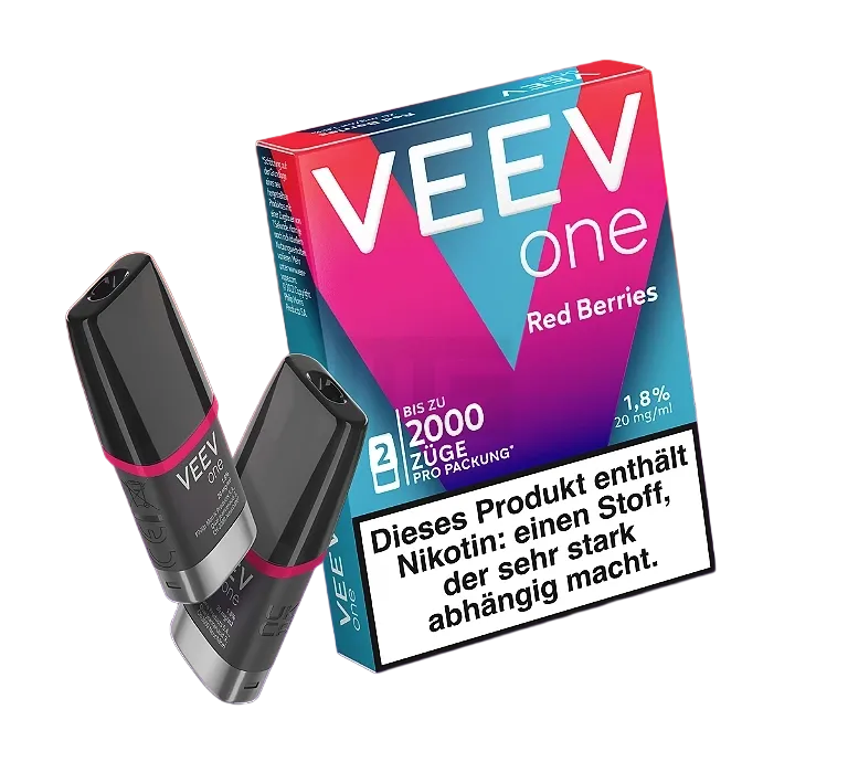 VEEV - ONE - Prefilled Pod - 2ml - Red Berries | Paketgröße : 1er Packung VEEV - ONE - Prefilled Pod - 2ml - Red Berries | Paketgröße : 1er Packung