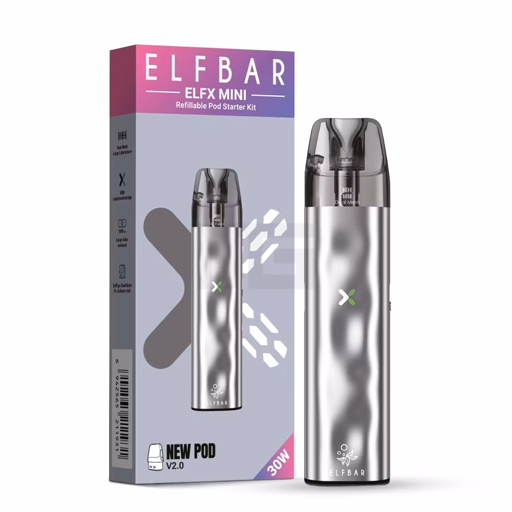 Elfbar - ELFX Mini - Pod Kit - Silver