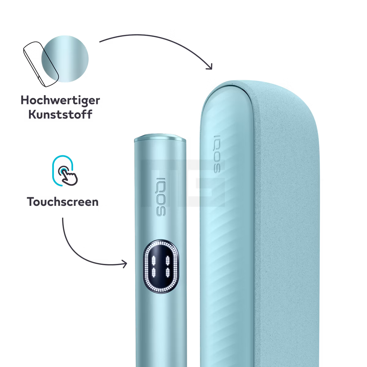 IQOS - ILUMA i - Kit - Breeze Blue