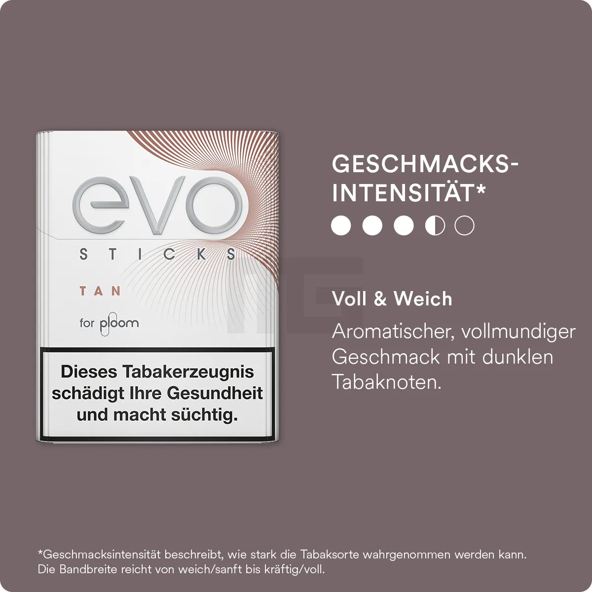 Ploom - EVO - Tabaksticks - Tan