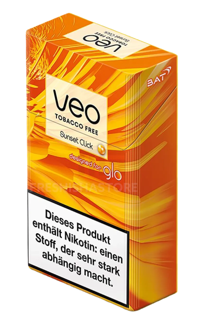 glo - veo - Tabakstick - Sunset Click