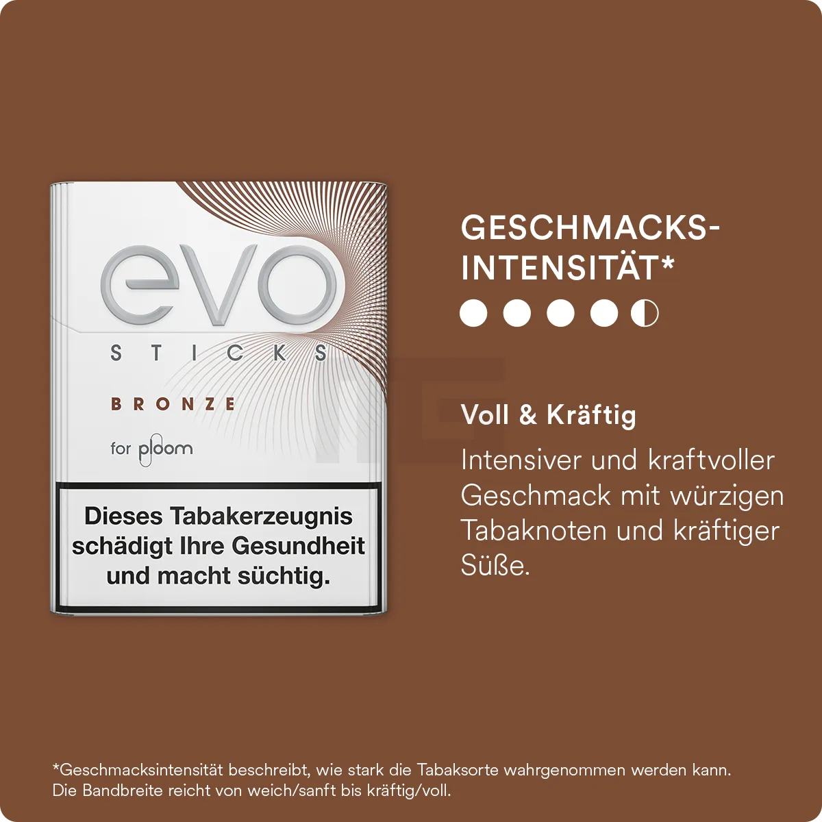 Ploom - EVO - Tabaksticks - Bronze