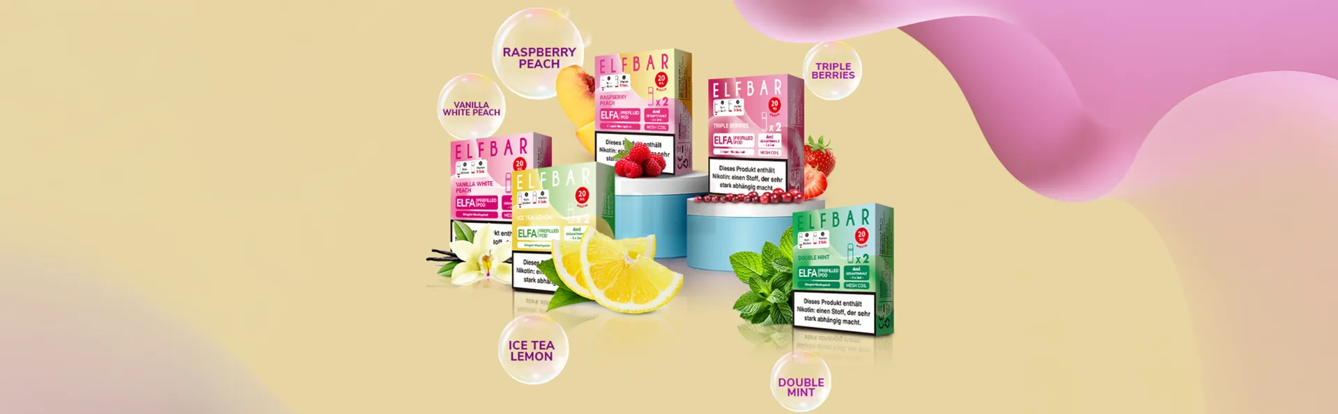 elfbar elfa geschmacksrichtungen Neue Sorten Mai 2026 elf bar sorten liste Vuse Pods Blueberry Ice pgr:elfamasterbas Flavour:Blueberry Cranberry Cherry