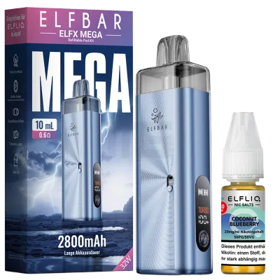 Elfbar ELFX Mega ELFLIQ Starter Kit