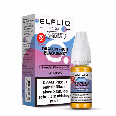 ELFBAR ELFLIQ Dragon Fruit Blackberry